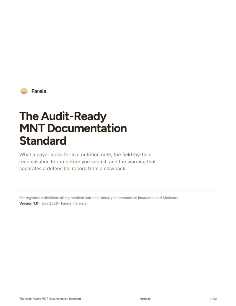 The Audit-Ready MNT Documentation Standard